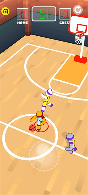 迷你篮球街手机版游戏图1