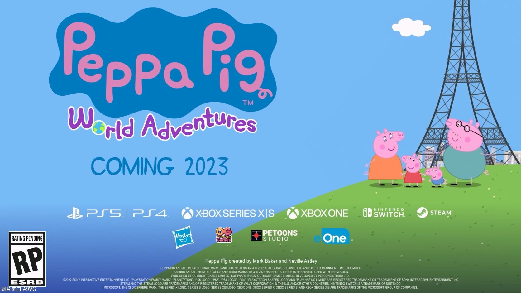 《小猪佩奇》全新游戏首个预告公开23年登陆主机与PC图片2
