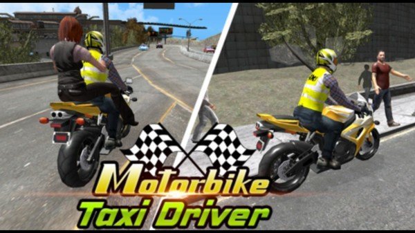 摩托车出租车司机游戏图片2