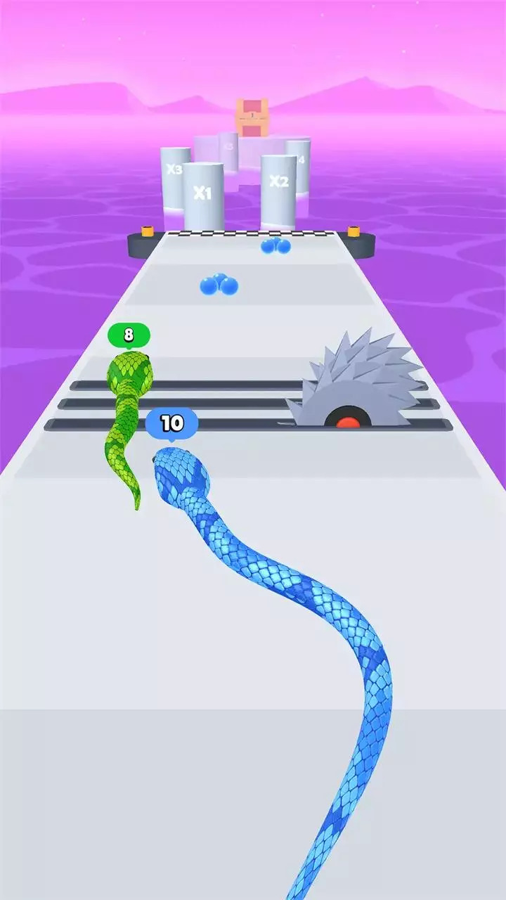 七彩蛇3D竞速手机版图片2