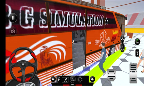 城市大巴车司机模拟游戏手机版图片2
