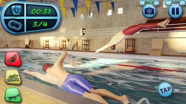 模拟游泳游戏图片1