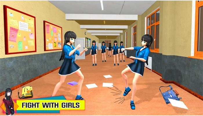 高中女孩生活3D模拟器图片3