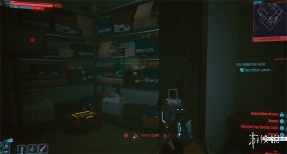 这也行？《赛博朋克2077》玩家利用敌人进入上锁房间图片2