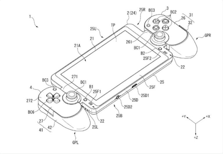 2017年索尼掌机专利曝光：这就是PS串流掌机的雏形？