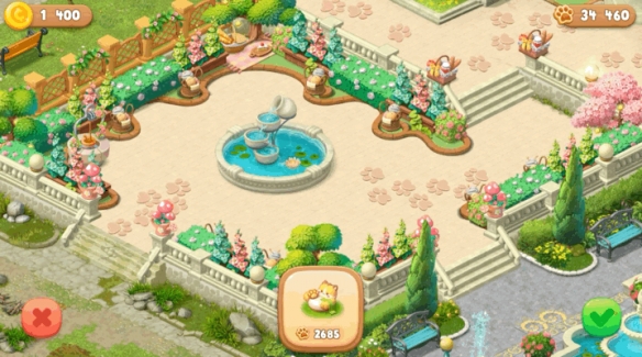 《梦幻花园》版本更新梦幻童话季解锁限定粉色城堡图片5