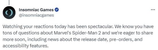 《漫威蜘蛛侠2》发售日期以及预购信息即将公布图片1
