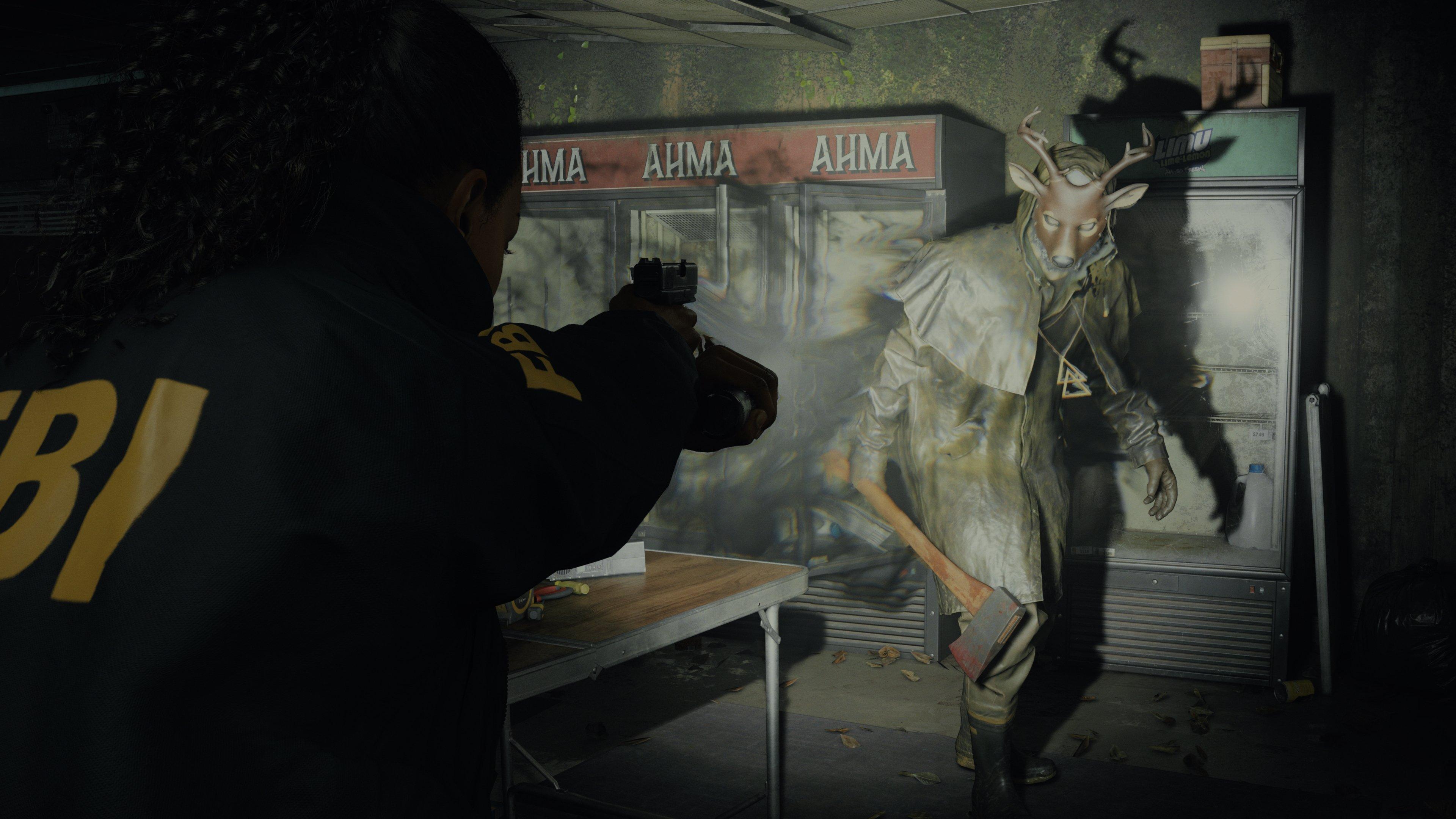 《心灵杀手2》官方晒4K截图展示北极光引擎功能图片3