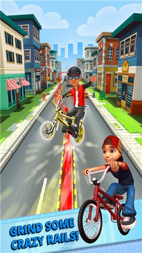 自行车跑酷游戏图片1