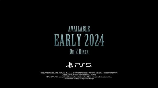 《最终幻想7：重生》使用两张光碟明年初发售图片3