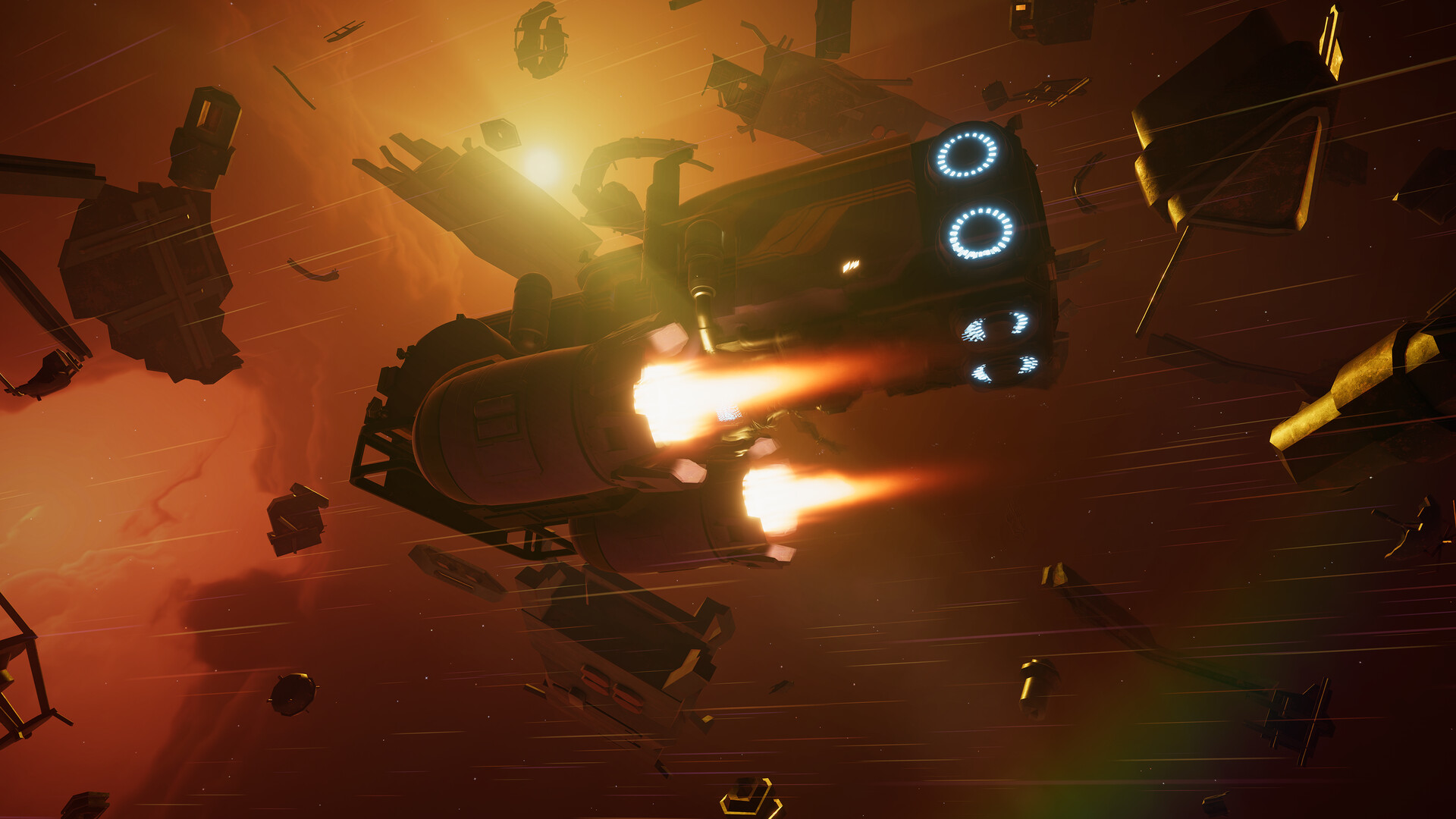 太空卡车游戏《星际货运司机》上线Steam2024年发售图片1