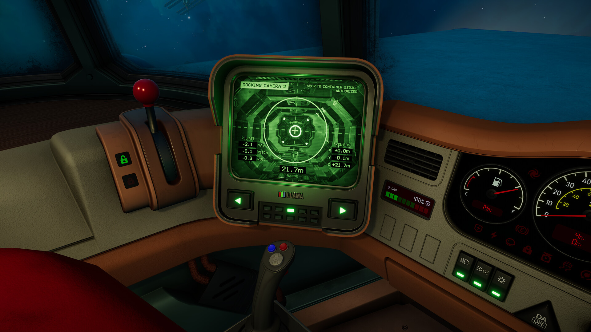 太空卡车游戏《星际货运司机》上线Steam2024年发售图片3