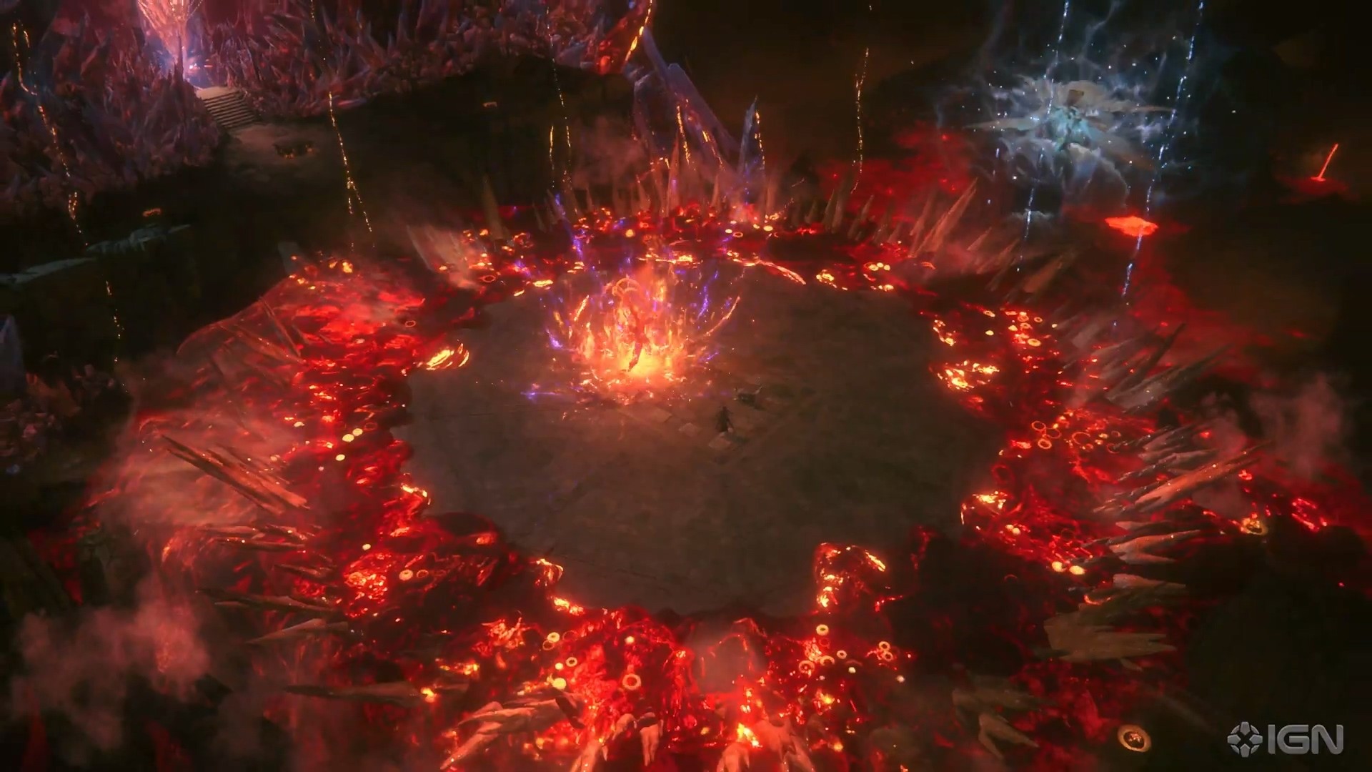 IGN《最终幻想16》BOSS战演示液态火焰实力恐怖！图片6