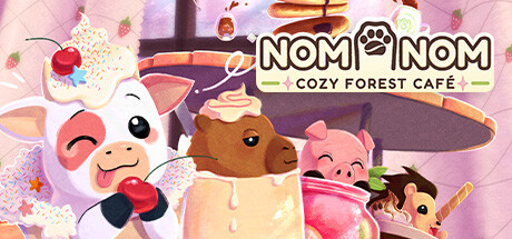 休闲模拟《NomNom:CozyForestCafé》上架steam