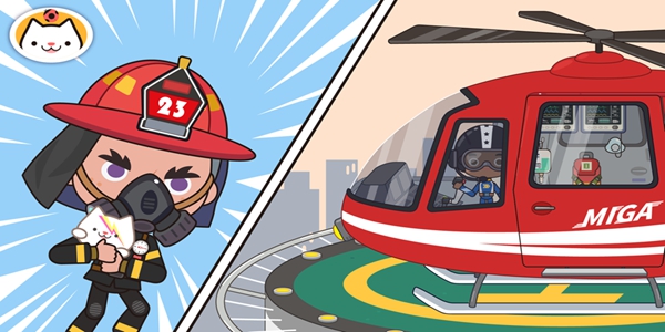 米加小镇消防员游戏图片3