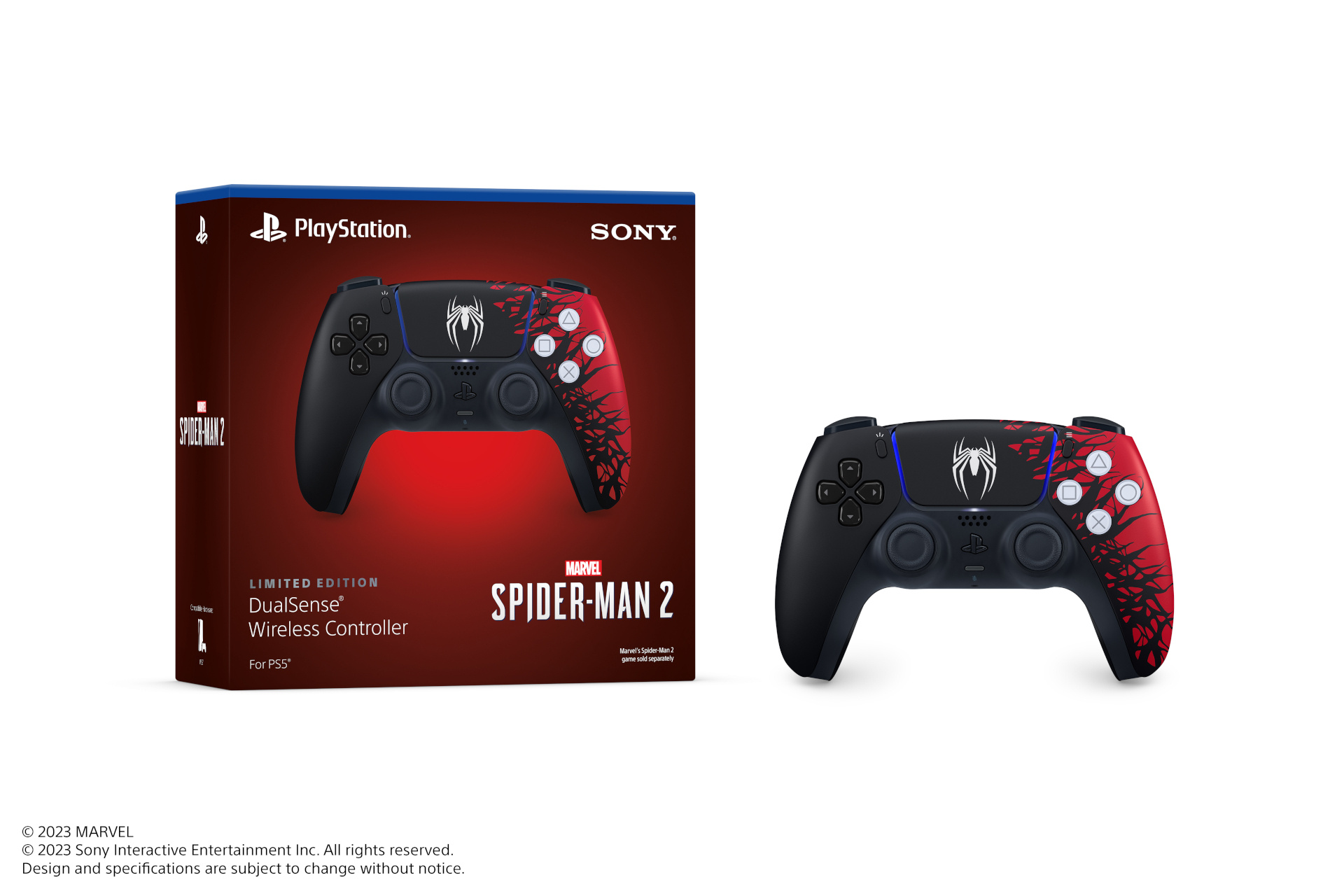 《漫威蜘蛛侠2》限定版PS5主机套装公布9月1日发售图片8