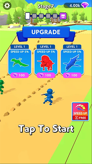 恐龙忍者赛跑手机版图1