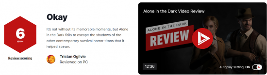 《鬼屋魔影：重制版》IGN6分：没有特色和令人难忘的时刻图片1