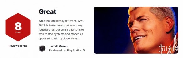 《WWE2K24》IGN8分：令人印象深刻每年都有进步！图片1