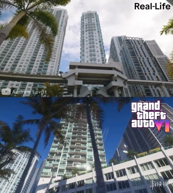 国外大神用现实场景还原《GTA6》预告：含原视频对比图片1