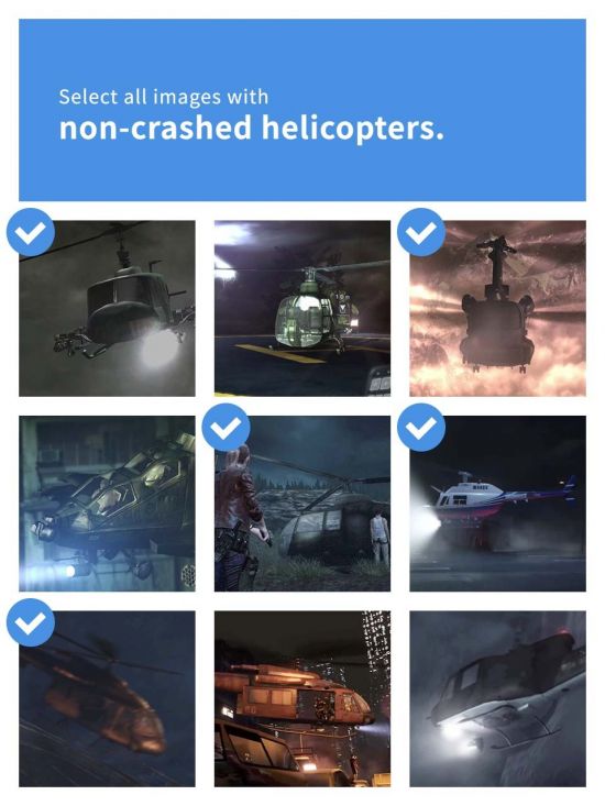 《生化危机》官方整活：请玩家选出没有坠毁的直升机图片2