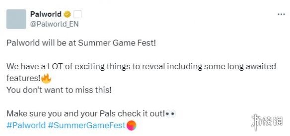 《幻兽帕鲁》官方下个月将公布“期待已久”的内容！